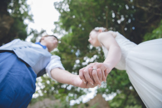 変身ドレス&サンセット