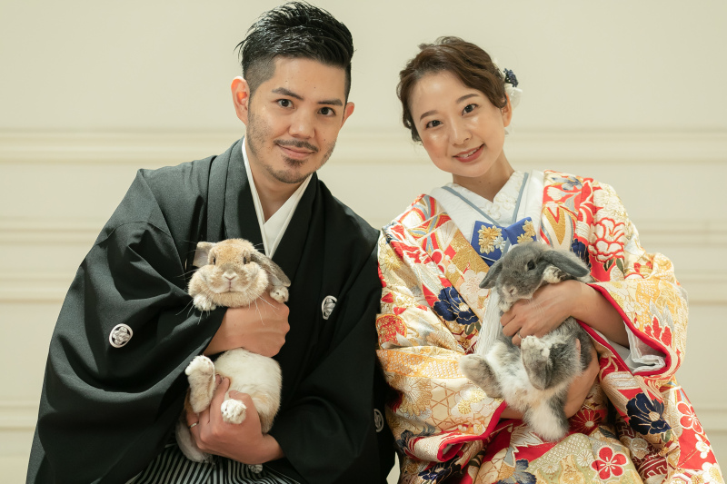 ペットと一緒に