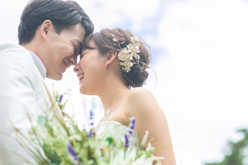 下からのアングルショット