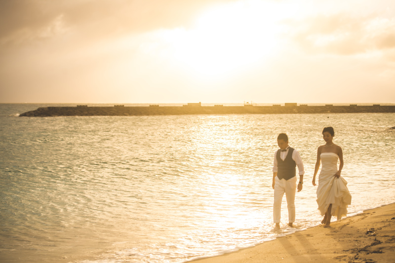 オレンジ色の世界