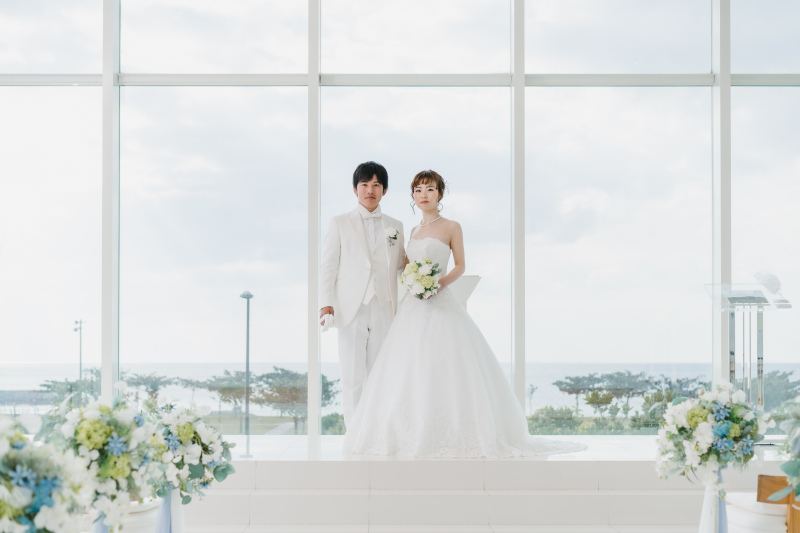 最初はお二人のカット