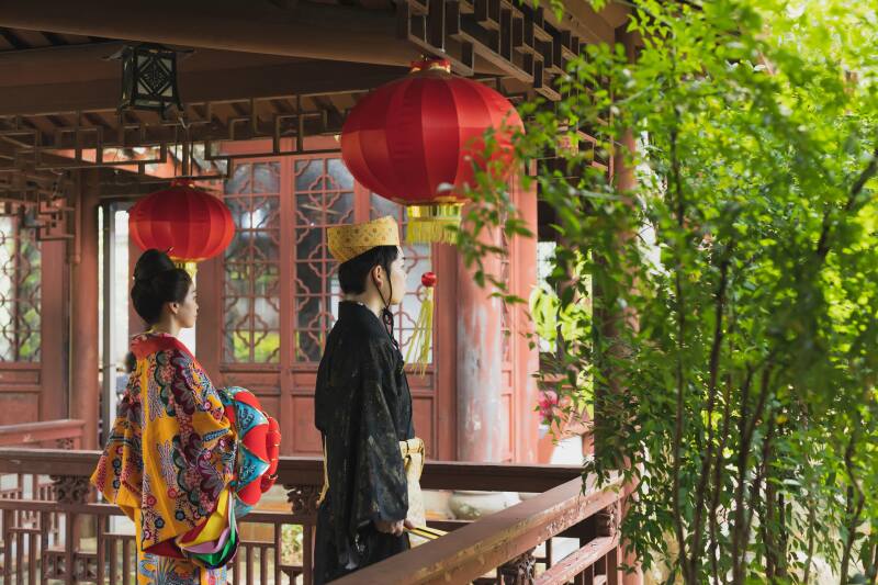 沖縄の伝統衣装「琉装」
