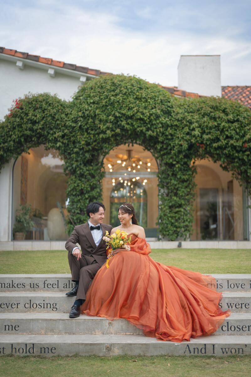 最後はガーデンで