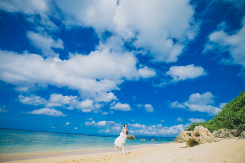 雄大な自然の中で