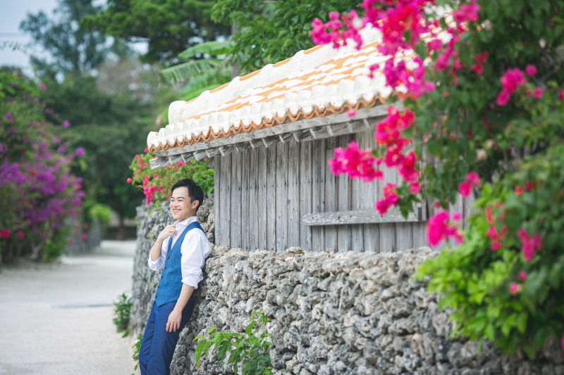 新郎様のソロカット