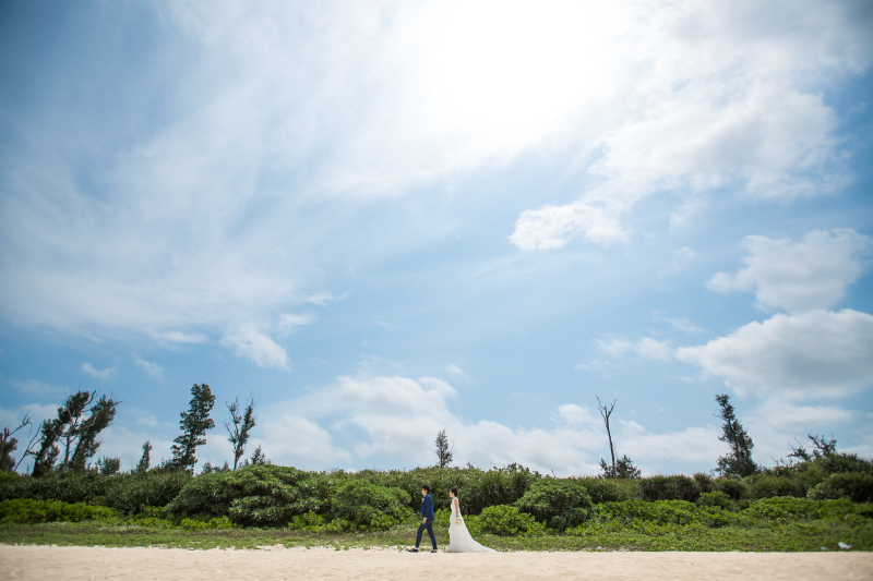 どこまでも続く蒼空