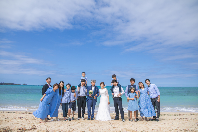 家族揃って金婚式