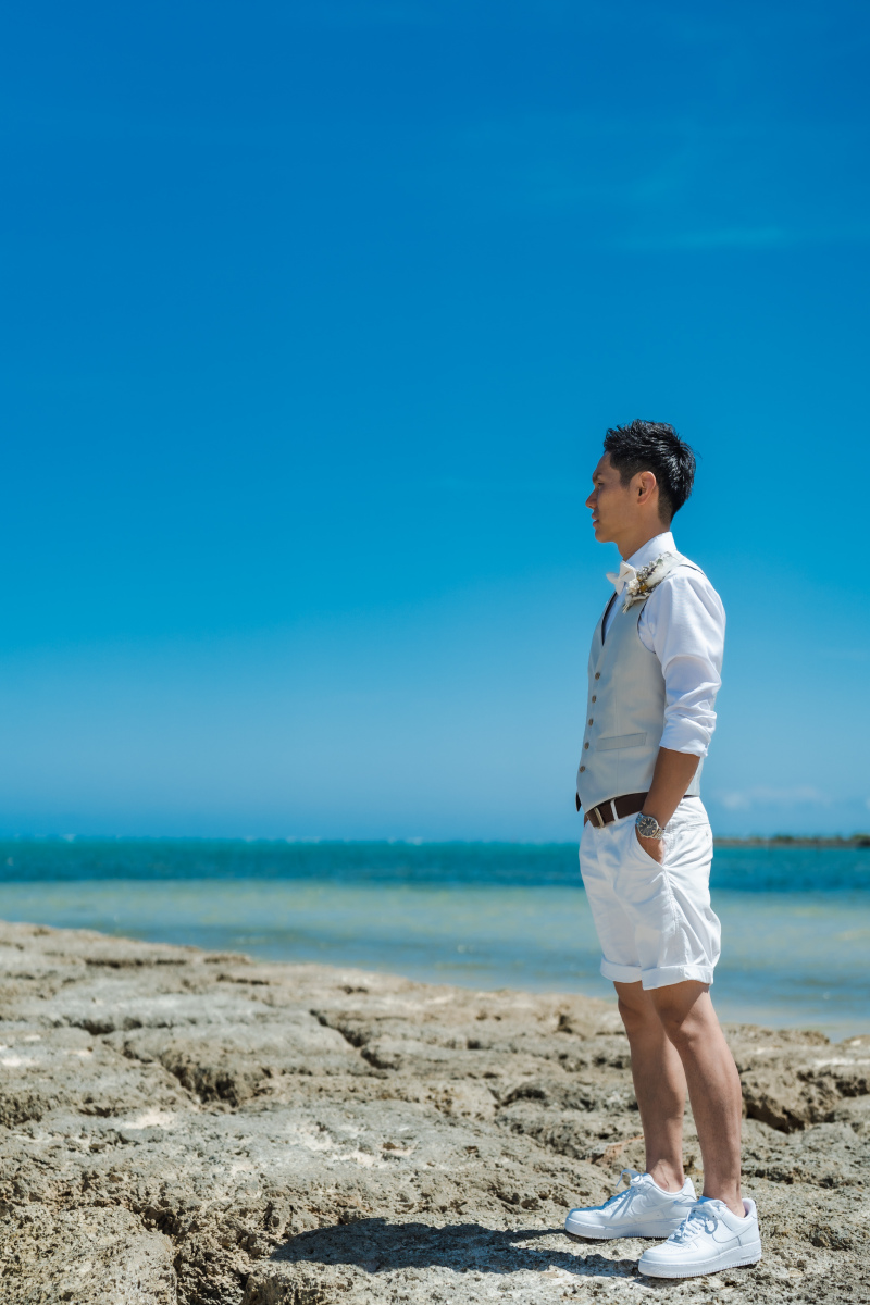 夏の衣装は爽やかに！