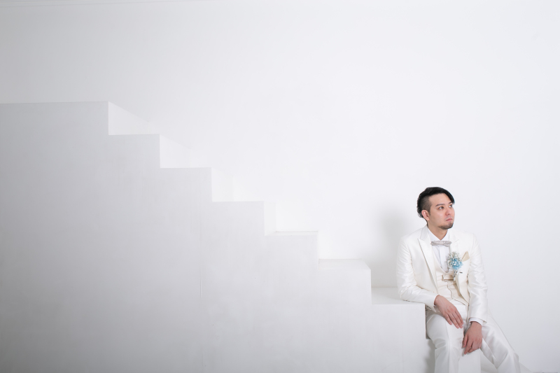 新郎様のソロショットも