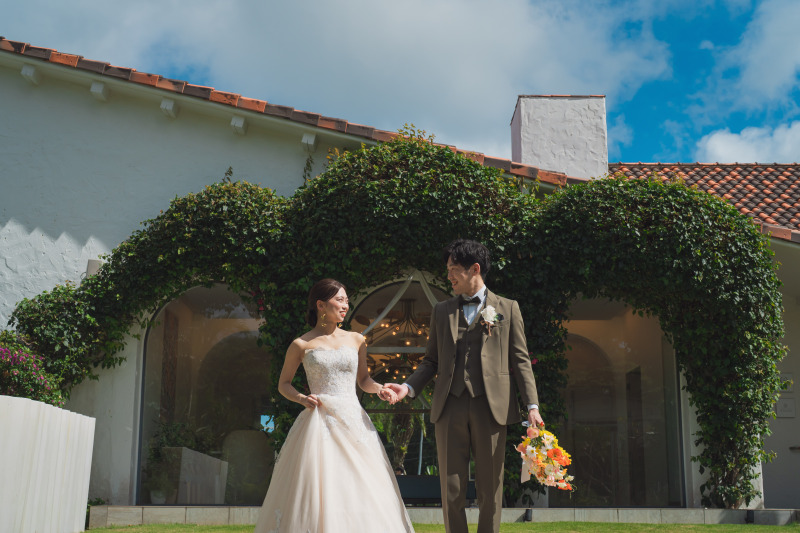 ガーデンにて撮影