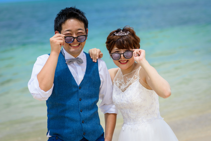真夏の沖縄