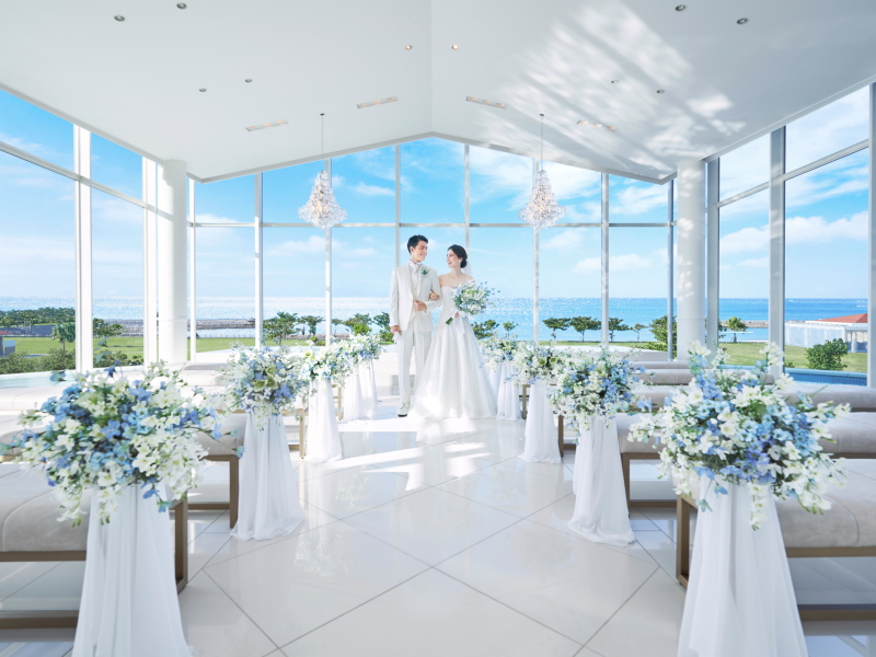 ラヴィファクトリー沖縄店_チャペルで撮影できる