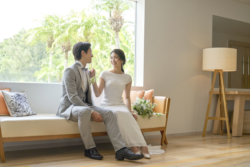 ラヴィファクトリー沖縄店_結婚式場で撮影できる
