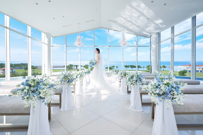 ラヴィファクトリー沖縄店_結婚式場で撮影できる