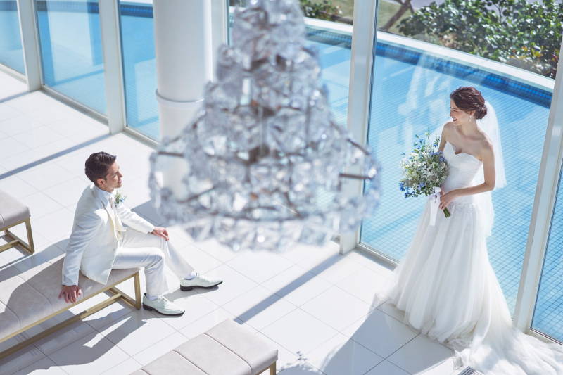 ラヴィファクトリー沖縄店_結婚式場で撮影できる
