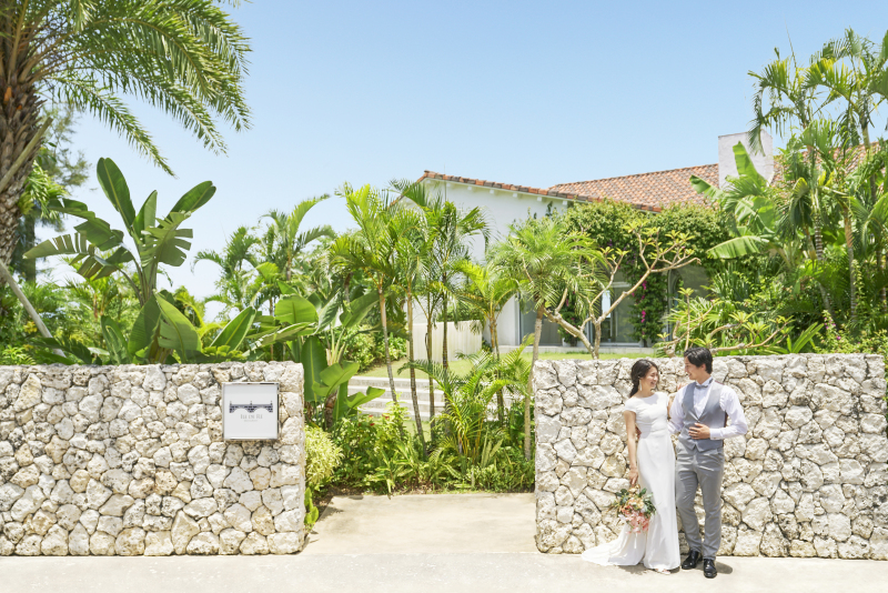 ラヴィファクトリー沖縄店_結婚式場で撮影できる