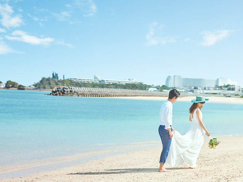 ラヴィファクトリー沖縄店_結婚式場で撮影できる