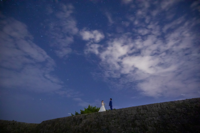 ラヴィファクトリー沖縄店_夜景で撮影できる