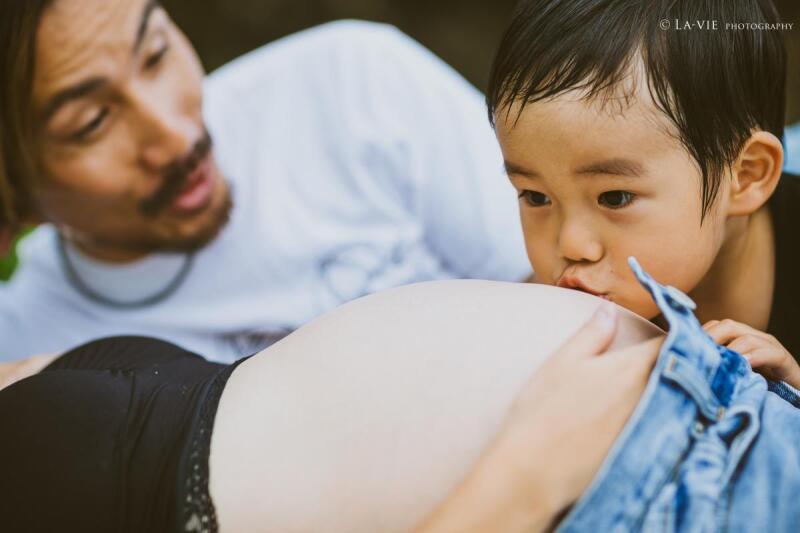 ラヴィファクトリー沖縄店_マタニティフォトの撮影ができる