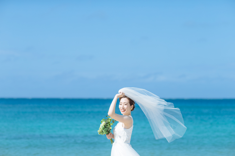 ラヴィファクトリー沖縄店_海で撮影できる