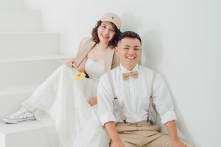 ★12月24日までの撮影限定｜2着がお得！ドリームキャンペーン！スタジオフォト洋装2着（新婦⾐装2着・全データ込）
