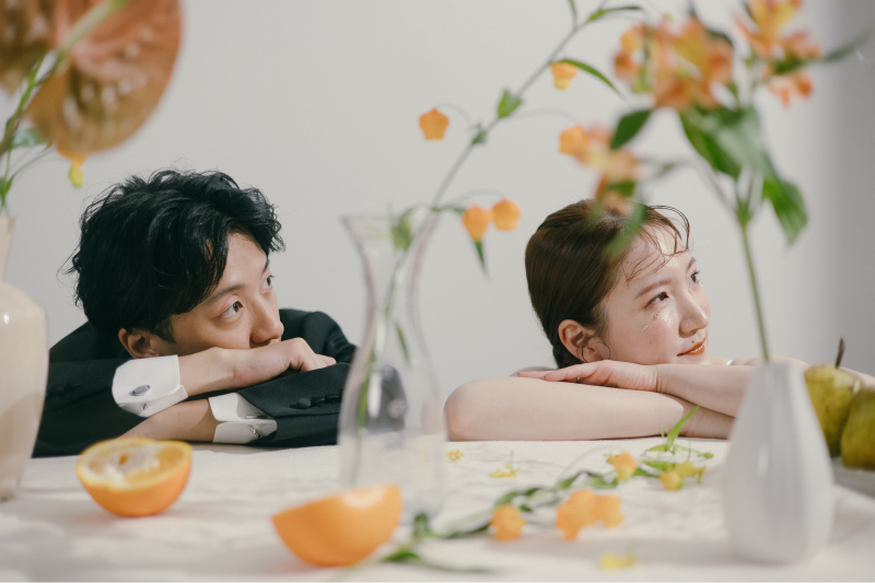 ★12月24日までの撮影限定｜2着がお得！ドリームキャンペーン！スタジオフォト洋装2着（新婦⾐装2着・全データ込）