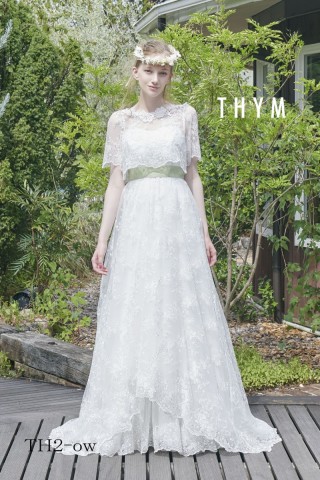 新作♪ガーデンにもぴったり♪ナチュラルな総レーススレンダー！