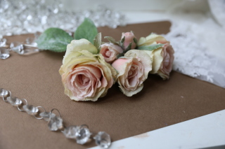 【ヘッドフラワー】アンティークローズ