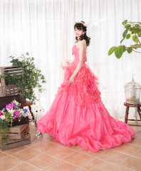 アヤナチュール　ピンクドレス