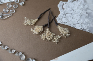 【ヘッドフラワー】ドライかすみ草