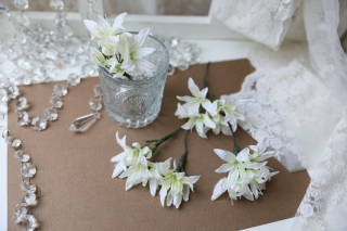 【ヘッドフラワー】ホワイト小花