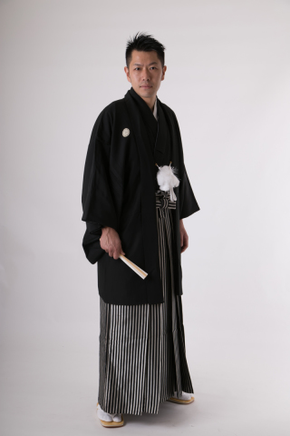 新郎様　黒紋付