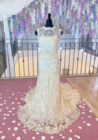 レースがかわいい♪ボレロ付きソフトマーメイドドレス