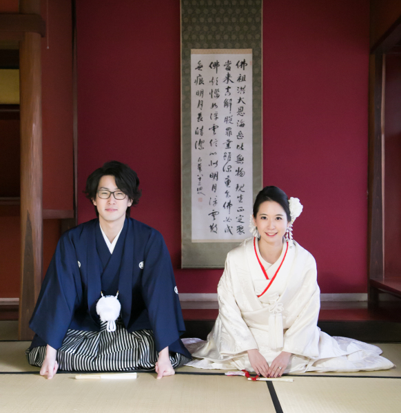 白無垢にお色直し♪