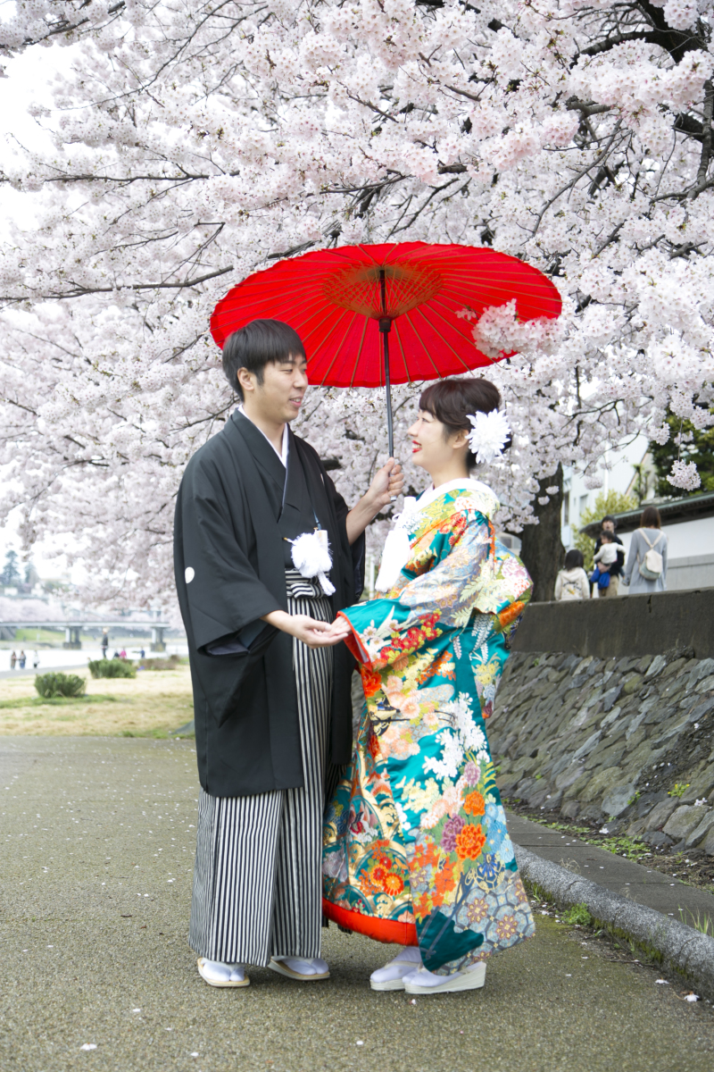 犀川の河川敷でも撮影！