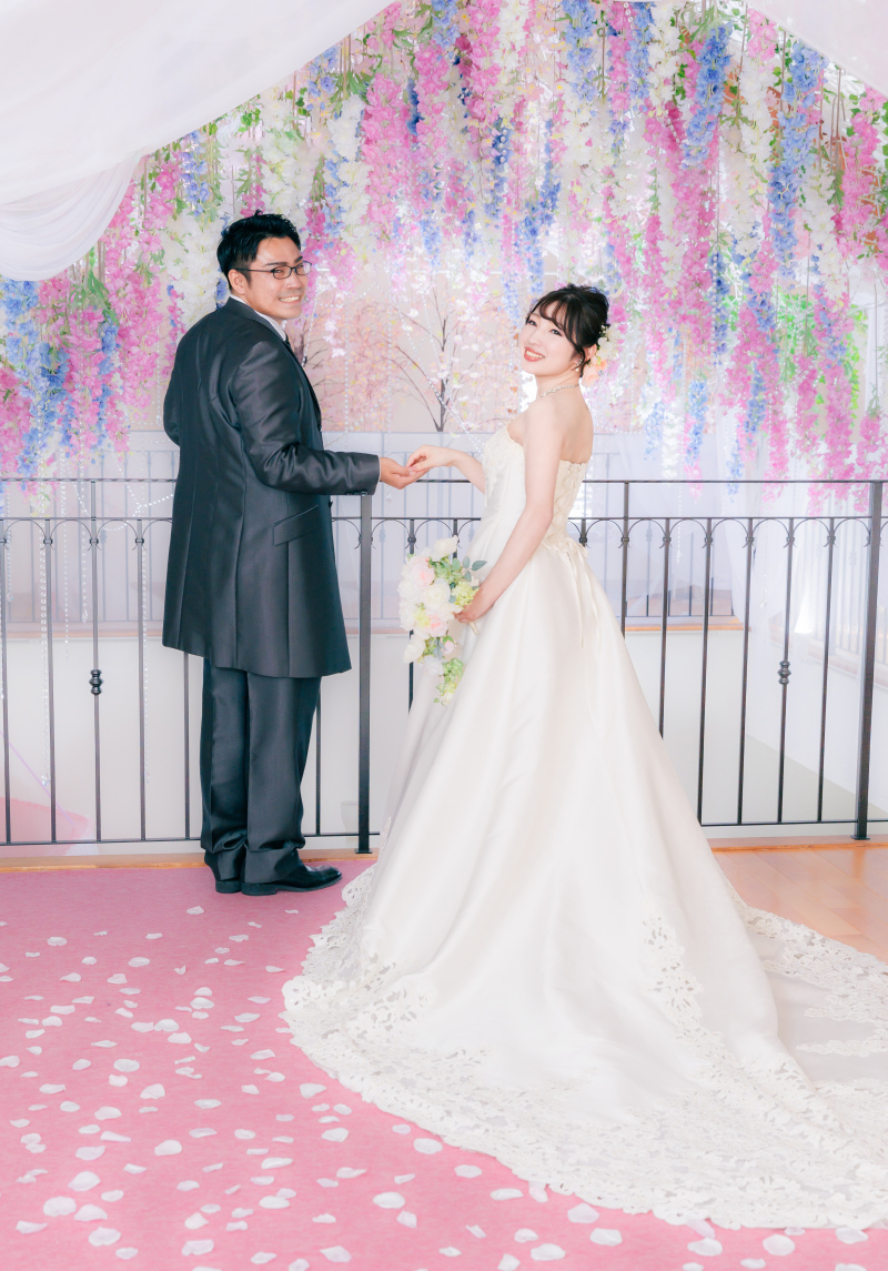 長ーいトレーンを見せるバックショット♪