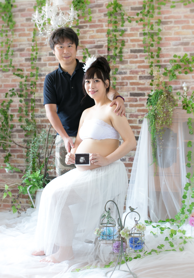 初めての家族写真に。。。♪