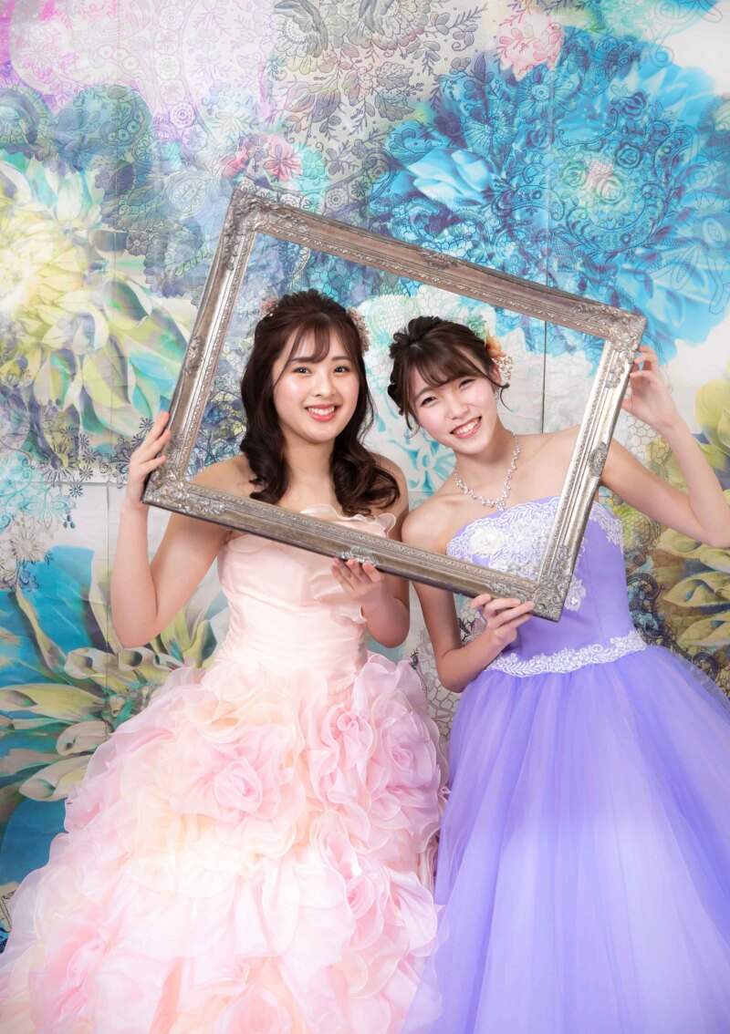 額縁を使って♪