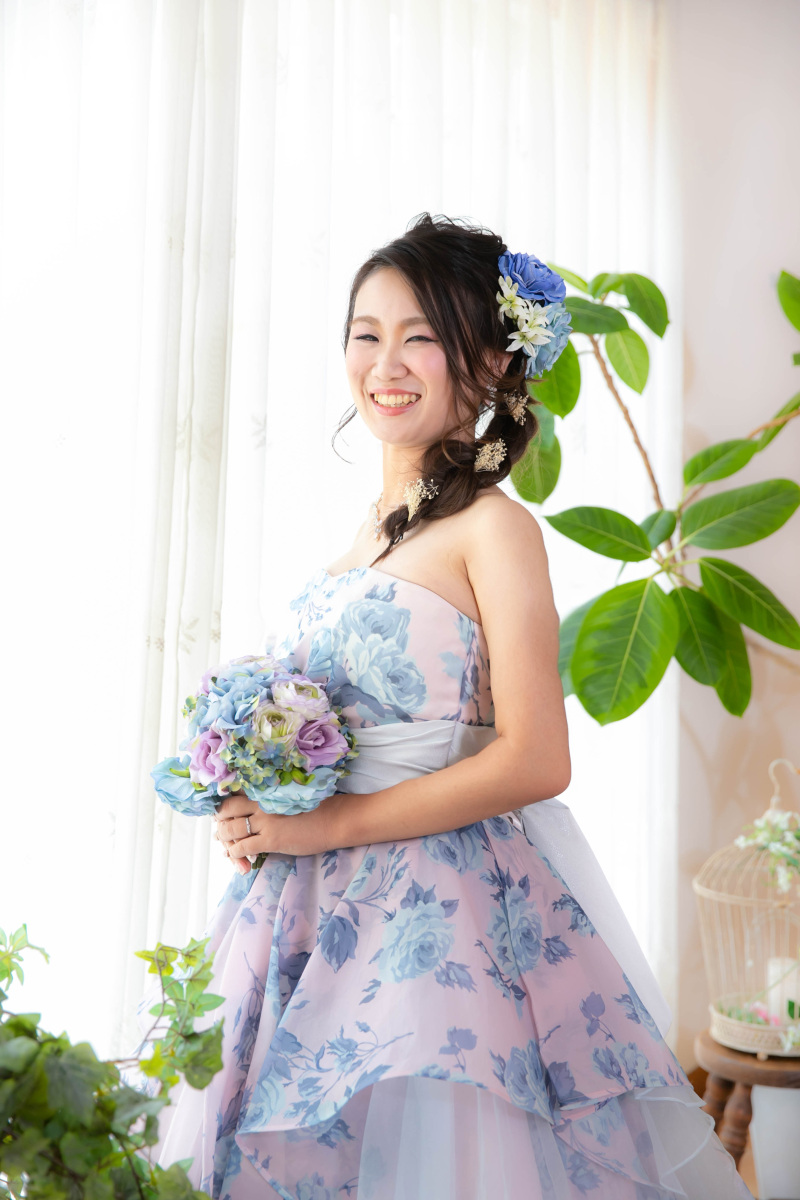 新婦さまのソロショット♪