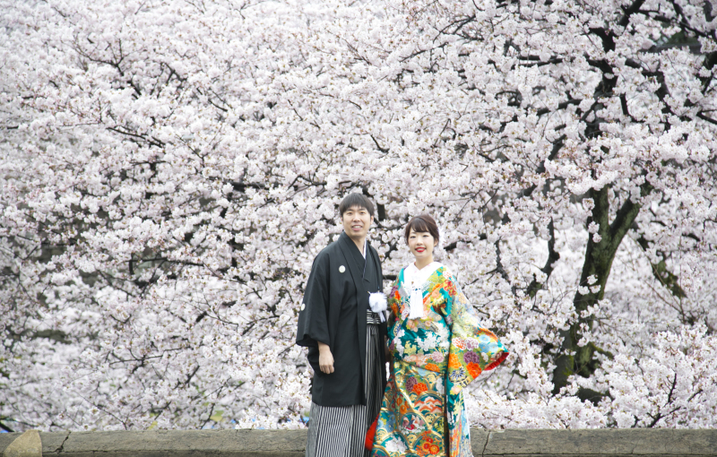 桜ロケーション撮影♪