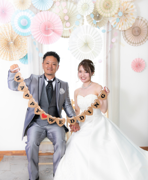 定番のガーランドショット♪