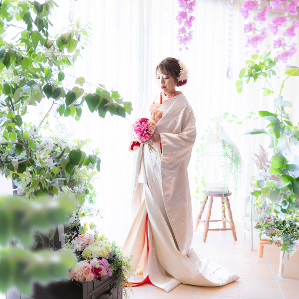 新婦のソロショットも♪