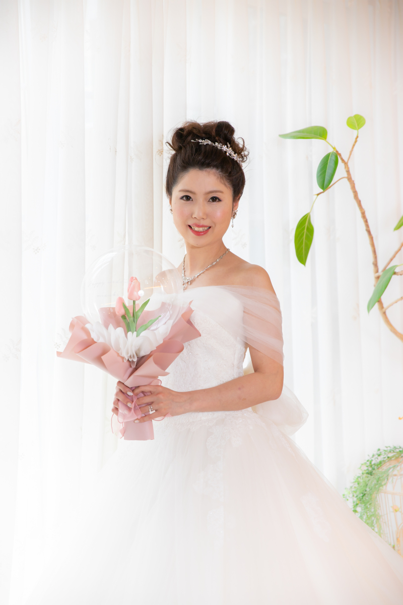 ドレス２着でソロウェディング♪