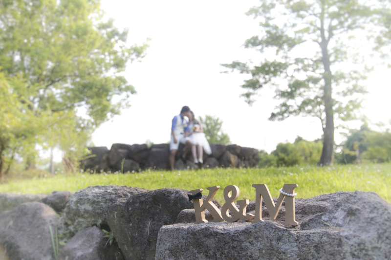 おしゃれなイニシャルショット☆