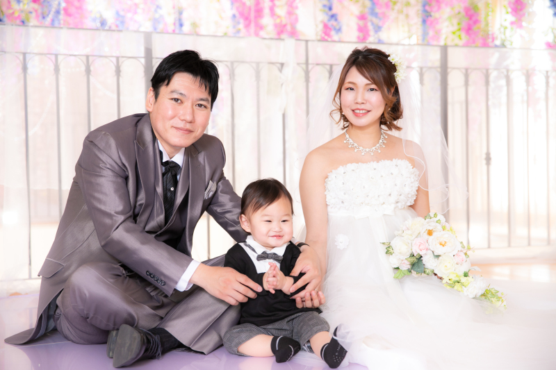子供と一緒に２ポーズだけのリーズナブルプラン撮影♪
