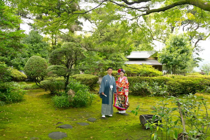挙式当日のロケーションも最高♪