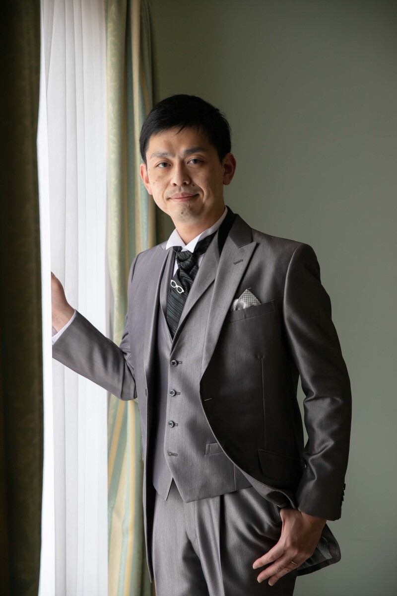 新郎様のソロショット