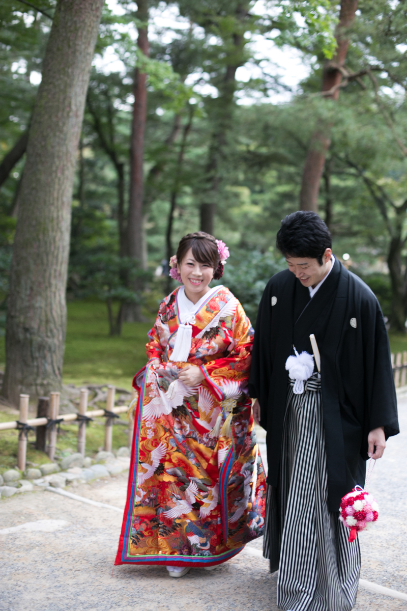 兼六園を散策しながら、お散歩撮影♪