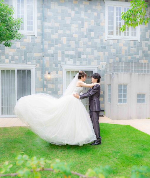 映画のワンシーンみたいな抱っこショット♪