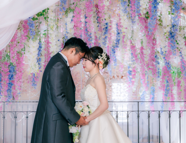 おでこくっつけショット♪